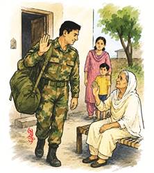 ਜੰਗ ਮਨੁੱਖਤਾ, ਸੁਪਨਿਆਂ ਤੇ ਰਿਸ਼ਤਿਆਂ ਦੀ ਤਬਾਹੀ ਦਾ ਕਾਰਨ ਬਣਦੀ ਹੈ, ਕੁਝ ਇਸੇ ਤਰ੍ਹਾਂ ਦਾ ਬਿਆਨ ਕਰਦੀ ਇਹ ਕਹਾਣੀ ‘ ਇਹ ਜੰਗ ਸਾਡੀ ਨਹੀਂ’