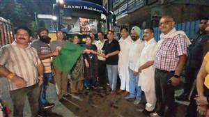 ਮੁੱਖ ਮੰਤਰੀ ਤੀਰਥ ਯਾਤਰਾ ਯੋਜਨਾ ਤਹਿਤ ਵਿਧਾਇਕ ਜਿੰਪਾ ਵੱਲੋਂ ਤਿੰਨ ਬੱਸਾਂ ਰਵਾਨਾ