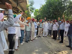 ਜਗਰਾਓਂ ’ਚ ਸਰਕਾਰ ਤੋਂ ਅੱਕੇ ਪੈਨਸ਼ਨਰਾਂ ਨੇ ਸੀਐਮ ਦਾ ਪੁਤਲਾ ਫੂਕਿਆ