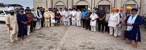 ਗੁਰਦੁਆਰਾ ਦਮਦਮਾ ਅਸਥਾਨ ਦੇ ਨਗਰ ਕੀਰਤਨ ਸਬੰਧੀ ਕੀਤੀ ਮੀਟਿੰਗ