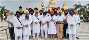 ਸਤਵੰਤ ਸਿੰਘ ਨੇ ਨਤਮਸਤਕ ਹੋ ਕੇ ਚੋਣ ਮੁਹਿੰਮ ਕੀਤੀ ਸ਼ੁਰੂ