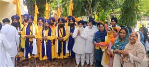 ਮੀਰੀ ਪੀਰੀ ਖ਼ਾਲਸਾ ਮਾਰਚ ਦਾ ਖ਼ਾਲਸਾ ਕਾਲਜ ਪਹੁੰਚਣ ’ਤੇ ਸਵਾਗਤ