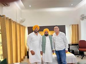 ਜਸਪ੍ਰੀਤ ਸਿੰਘ ਪੰਧੇਰ ਵੱਲੋਂ ਸੀਐੱਮ ਮਾਨ ਨਾਲ ਮੁਲਾਕਾਤ