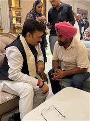 ਰੱਤੀਆਂ ਨੇ ਐੱਸਸੀ ਮੋਰਚੇ ਦੇ ਕੌਮੀ ਪ੍ਰਧਾਨ ਨਾਲ ਕੀਤੀ ਮੁਲਾਕਾਤ