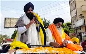 ਨਵਾਂਸ਼ਹਿਰ ’ਚ ਮੀਰੀ ਪੀਰੀ ਖ਼ਾਲਸਾ ਮਾਰਚ ਦਾ ਕੀਤਾ ਭਰਵਾਂ ਸਵਾਗਤ