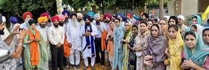 ਬੰਗਾ ’ਚ ਮੀਰੀ-ਪੀਰੀ ਖਾਲਸਾ ਮਾਰਚ ਦਾ ਭਰਵਾਂ ਸਵਾਗਤ