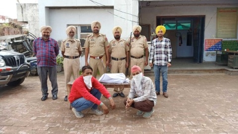 2 ਕਿਲੋ ਅਫੀਮ ਸਮੇਤ 2 ਕਾਬੂ