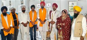 ਪਿੰਡ ਬਿੰਦਰਖ ਵਿਖੇ ਲੋੜਵੰਦ ਲੜਕੀ ਦਾ ਵਿਆਹ ਕਰਵਾਇਆ
