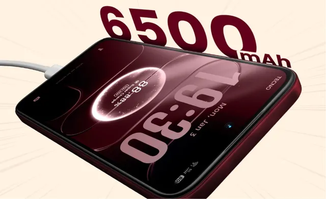 20 ਹਜ਼ਾਰ ਤੋਂ ਘੱਟ ’ਚ ਆ ਰਿਹਾ 6,500mAh ਬੈਟਰੀ ਵਾਲਾ ਧਾਕੜ 5G ਫੋਨ! 50MP ਕੈਮਰਾ ਤੇ 20 ਅਕਤੂਬਰ ਤੋਂ ਵਿਕਰੀ ਸ਼ੁਰੂ