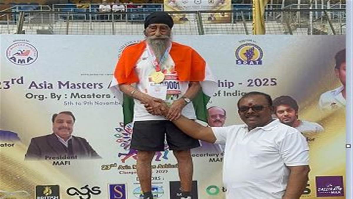 ਚੰਡੀਗੜ੍ਹ ਵਾਸੀ 94 ਸਾਲਾ ਕਿਰਪਾਲ ਸਿੰਘ ਨੇ ਏਸ਼ੀਆਈ ਅਥਲੈਟਿਕ ਚੈਂਪਿਅਨਸ਼ਿਪ ‘ਚ ਜਿੱਤੇ ਦੋ ਤਗਮੇ