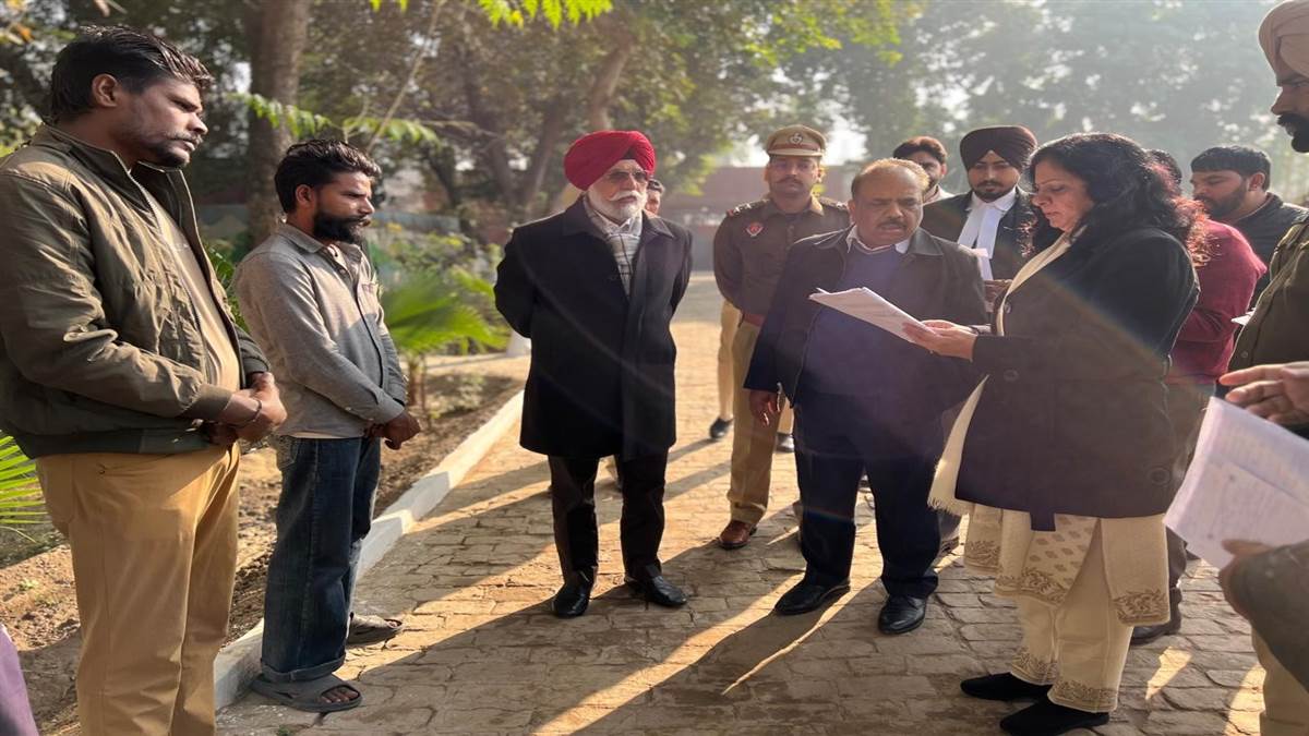 ਮਾਣਯੋਗ ਜ਼ਿਲ੍ਹਾ ਤੇ ਸੈਸ਼ਨ ਜੱਜ ਬਰਨਾਲਾ ਵੱਲੋਂ ਜ਼ਿਲ੍ਹਾ ਜੇਲ੍ਹ ਦਾ ਦੌਰਾ