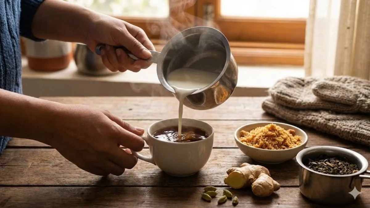 ਸਰਦੀਆਂ 'ਚ ਬਹੁਤ ਫਾਇਦੇਮੰਦ ਹੈ ਗੁੜ ਵਾਲੀ ਚਾਹ, ਜਾਣੋ ਬਣਾਉਣ ਦਾ ਸਹੀ ਤਰੀਕਾ; ਨਹੀਂ ਫੱਟੇਗਾ ਦੁੱਧ