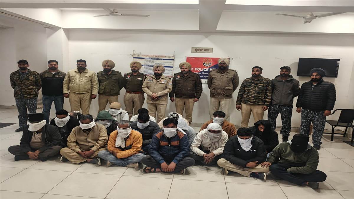 ਜੂਆ ਖੇਡਦੇ 27 ਕਾਬੂ, 7 ਲੱਖ ਤੋਂ ਵੱਧ ਦੀ ਨਕਦੀ ਬਰਾਮਦ