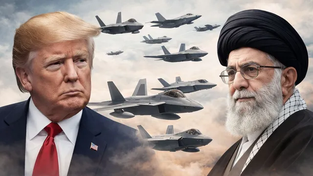 F-22 ਤੋਂ F-35 ਤੱਕ... ਈਰਾਨ ਦੇ ਚਾਰੇ ਪਾਸੇ ਅਮਰੀਕੀ ਫੌਜ ਨੇ ਉਤਾਰੇ ਫਾਈਟਰ ਜੈੱਟਸ, ਜਲਦ ਹੋ ਸਕਦੈ ਹਮਲਾ