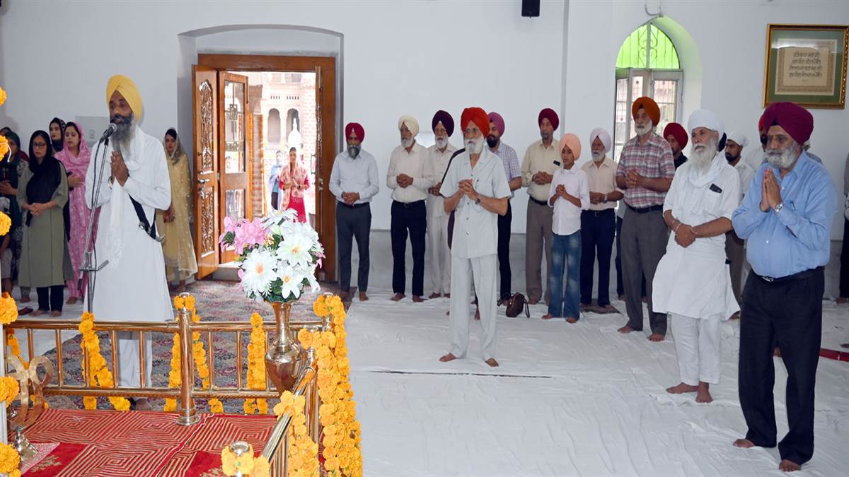 ਸ੍ਰੀ ਗੁਰੂ ਅੰਗਦ ਦੇਵ ਜੀ ਦਾ ਪ੍ਰਕਾਸ਼ ਪੁਰਬ ਸ਼ਰਧਾ ਨਾਲ ਮਨਾਇਆ