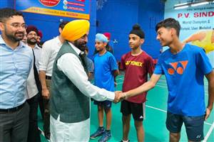 ਰਾਏਜ਼ਾਦਾ ਹੰਸ ਰਾਜ ਸਟੇਡੀਅਮ ਪੁੱਜੇ ਸੀਐੱਮ ਮਾਨ