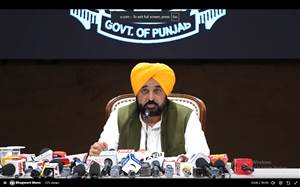 CM ਮਾਨ ਦਾ ਭਾਜਪਾ 'ਤੇ ਤਿੱਖਾ ਹਮਲਾ, ਕਿਹਾ- ਪੰਜਾਬ 'ਚ ਪੈਰ ਨਹੀਂ ਲੱਗ ਰਹੇ, ਘਟੀਆ ਹੱਥਕੰਡੇ ਅਪਣਾ ਰਹੀ BJP