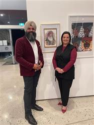 ਵਿਦੇਸ਼ਾਂ 'ਚ ਪੰਜਾਬੀ ਵਿਰਾਸਤ ਦਾ ਮਾਣ : ਮੈਲਬੌਰਨ 'ਚ ਸਿਮਰਨਜੀਤ ਸਿੰਘ ਨੇ ਸੁਰਜੀਤ ਪਾਤਰ ਨੂੰ ਕਲਾ ਰਾਹੀਂ ਦਿੱਤੀ ਸ਼ਰਧਾਂਜਲੀ