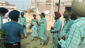 ਡੇਂਗੂ ਮਾਹਰਾਂ ਦੀ ਟੀਮ ਵੱਲੋਂ ਨਰਸਰੀਆਂ ਤੇ ਖਾਲੀ ਪਲਾਟਾਂ ਦੀ ਚੈਕਿੰਗ