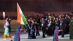 Asian Games 2026 Opening Ceremony: ਮਨੂ ਭਾਕਰ ਤੇ ਪਵਨ ਸਹਿਰਾਵਤ ਬਣੇ ਭਾਰਤੀ ਦਲ ਦੇ ਝੰਡਾਬਰਦਾਰ, ਨਾਗੋਆ ’ਚ ਸ਼ੁਰੂ ਹੋਈਆਂ ਏਸ਼ੀਅਨ ਖੇਡਾਂ; watch