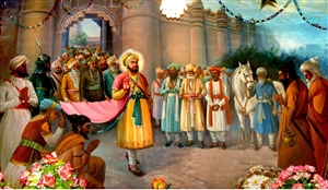 ਸਤਿਗੁਰੁ ਬੰਦੀਛੋੜੁ ਹੈ ਜੀਵਣ ਮੁਕਤਿ ਕਰੈ ਓਡੀਣਾ।।