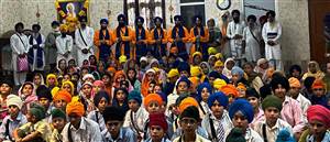 ਭਗਤ ਰਵਿਦਾਸ ਜੀ ਦੇ ਪ੍ਰਕਾਸ਼ ਪੁਰਬ ਨੂੰ ਸਮਰਪਿਤ ਅੰਮ੍ਰਿਤ ਸੰਚਾਰ ਸਮਾਗਮ ਕਰਵਾਇਆ