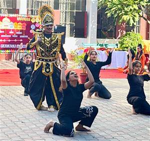 ਗਿਆਨ ਜਯੋਤੀ ਸਕੂਲ ’ਚ ਮਨਾਇਆ ਦੁਸਹਿਰੇ ਦਾ ਤਿਉਹਾਰ