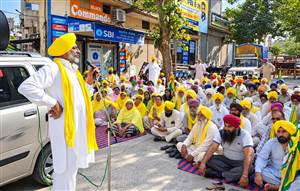 ਨਸ਼ਿਆਂ ਵਿਰੁੱਧ ਬੀਕੇਯੂ ਉਗਰਾਹਾਂ ਵੱਲੋਂ ਵਿਧਾਇਕ ਦੇ ਦਫ਼ਤਰ ਅੱਗੇ ਧਰਨਾ
