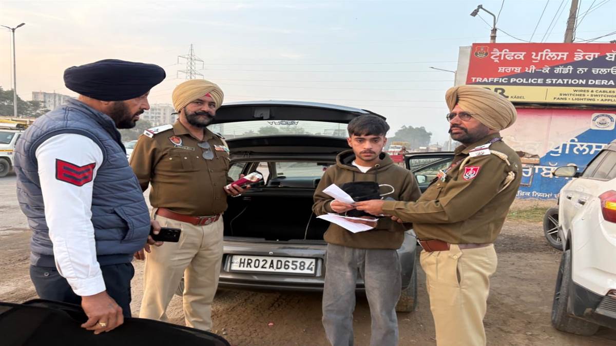 ਟ੍ਰੈਫਿਕ ਪੁਲਿਸ ਦੀ ਵੱਡੀ ਕਾਰਵਾਈ, ਤਿੰਨ ਦਿਨਾਂ 'ਚ 120 ਵਾਹਨਾਂ ਦੇ ਕੀਤੇ ਚਾਲਾਨ