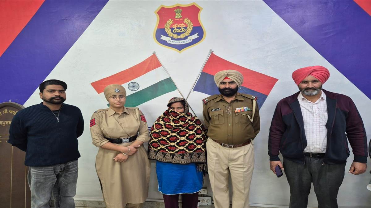 100 ਗ੍ਰਾਮ ਹੈਰੋਇਨ ਸਮੇਤ ਮਹਿਲਾ ਕਾਬੂ