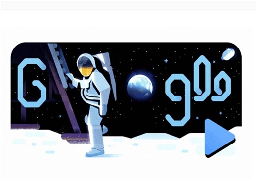50th anniversary of moon landing google doodle celebrates apollo 11s