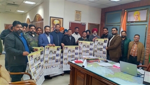ਡਿਪਟੀ ਕਮਿਸ਼ਨਰ ਵਲੋਂ ਯੂਨੀਅਨ ਦਾ 2026 ਦਾ ਕੈਲੰਡਰ ਜਾਰੀ