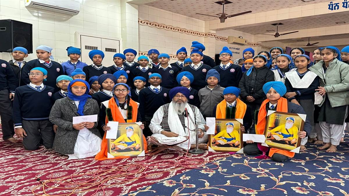 ਬੱਚਿਆਂ ਦਾ ਇਕਾਗਰਚਿੱਤ ਤੇ ਸਰੀਰ ਧਿਆਨ ਮੁਕਾਬਲਾ ਕਰਵਾਇਆ