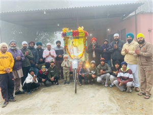 ਪਿੰਡ ਘਮਣੇਵਾਲ ਵਿਖੇ ਪ੍ਰਭਾਤ ਫੇਰੀਆਂ ਸਜਾਈਆਂ
