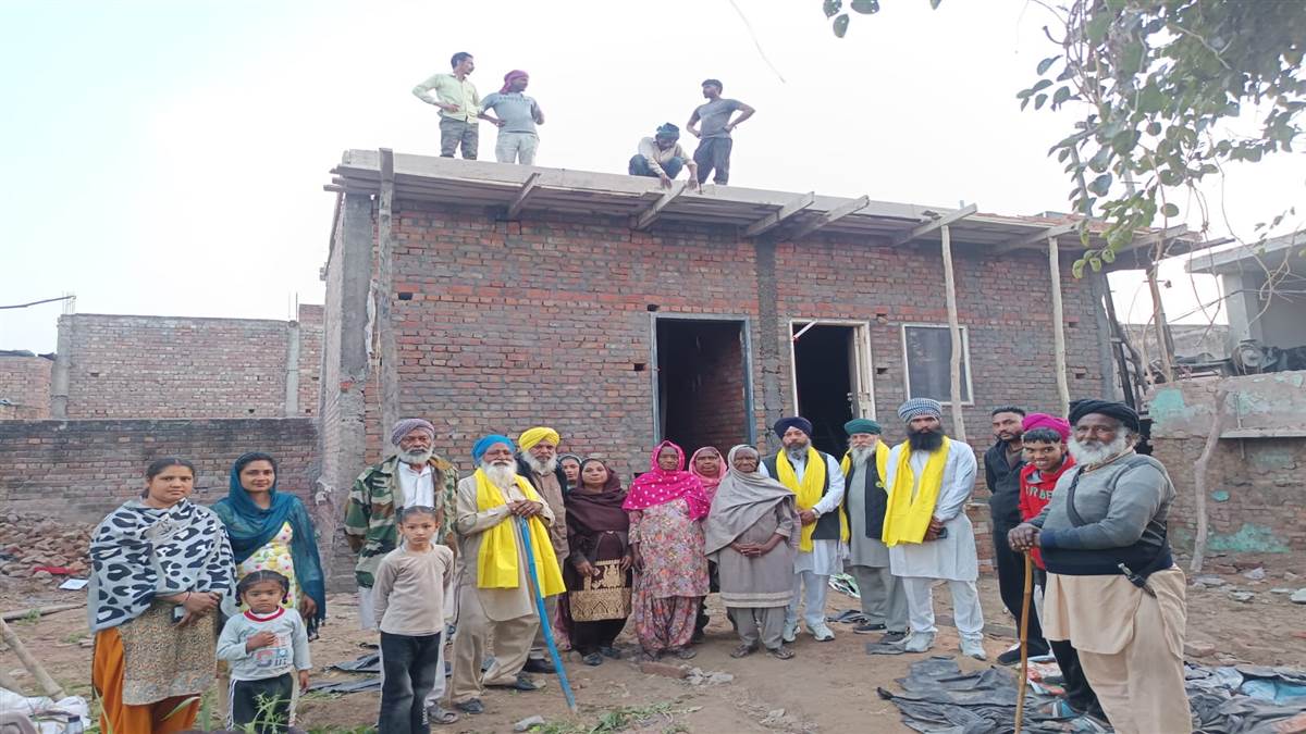 ਵਾਰਿਸ ਪੰਜਾਬ ਦੇ ਪਾਰਟੀ ਵੱਲੋਂ ਮਕਾਨ ਬਣਾਉਣ ਦੀਆਂ ਸੇਵਾਵਾਂ ਜਾਰੀ : ਭੰਡਾਲ