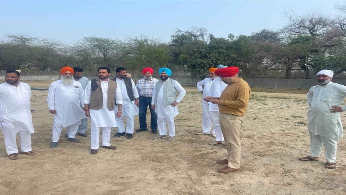 24 ਨੂੰ ਸੀਐੱਮ ਦੇ ਦੌਰੇ ਸਬੰਧੀ ਵਿਧਾਇਕ ਬਣਾਂਵਾਲੀ ਨੇ ਲਿਆ ਜਾਇਜ਼ਾ