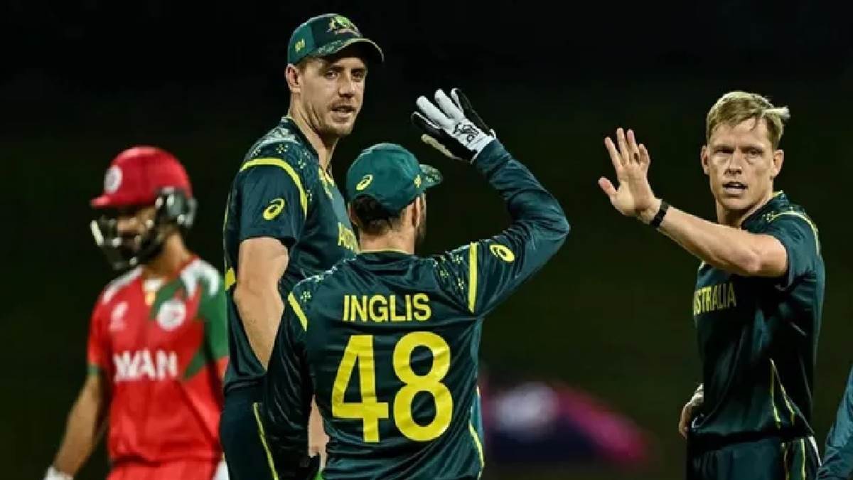 ਜ਼ੈਂਪਾ ਦੀ ਗੇਂਦਬਾਜ਼ੀ ਤੋਂ ਬਾਅਦ, ਮਾਰਸ਼ ਦੇ ਤੂਫਾਨ ਵਿਚ ਉਡਿਆ ਓਮਾਨ , ਆਸਟ੍ਰੇਲੀਆ ਨੇ ਆਪਣੀ ਮੁਹਿੰਮ ਦਾ ਅੰਤ ਜਿੱਤ ਨਾਲ ਕੀਤਾ