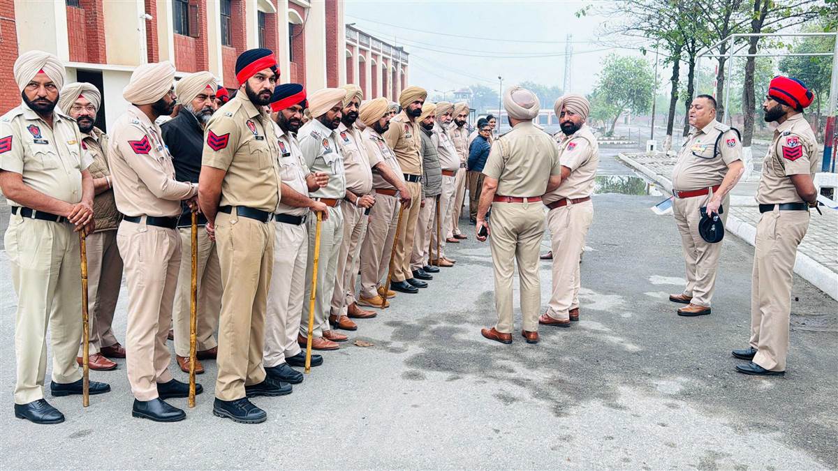 ਫਰੀਦਕੋਟ ਪੁਲਿਸ ਨੇ ਕੇਂਦਰੀ ਮਾਡਰਨ ਜੇਲ੍ਹ ਦੀ ਕੀਤੀ ਚੈਕਿੰਗ