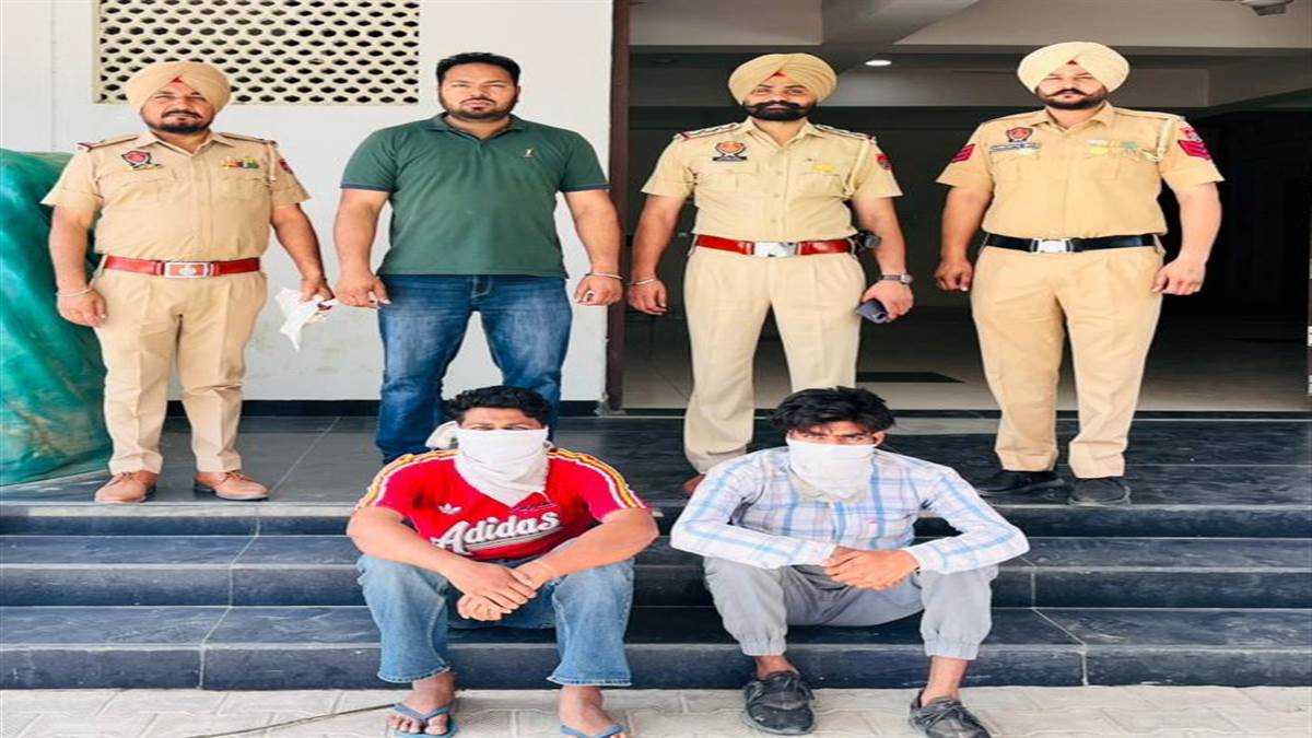 ਦੇਸੀ ਪਿਸਤੌਲ ਤੇ ਕਾਰਤੂਸਾਂ ਸਮੇਤ ਦੋ ਕਾਬੂ