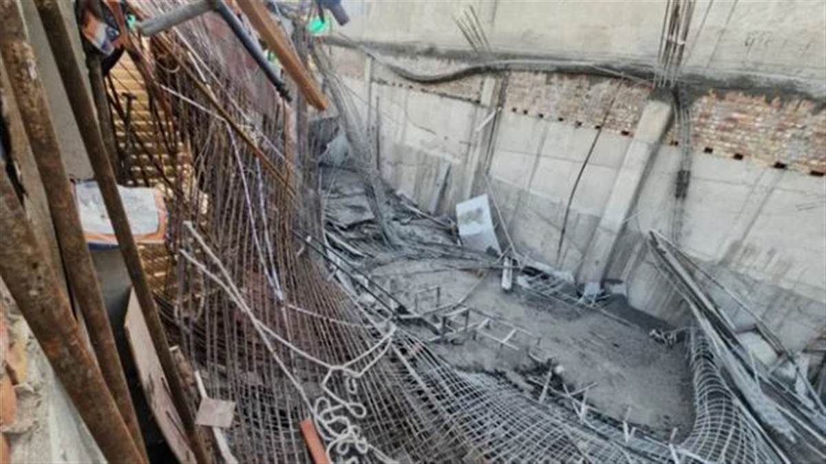 ਦਿੱਲੀ ਦੇ ਬਵਾਨਾ 'ਚ ਨਿਰਮਾਣ ਅਧੀਨ ਫੈਕਟਰੀ ਦਾ ਲੈਂਟਰ ਡਿੱਗਿਆ, ਪੰਜ ਮਜ਼ਦੂਰ ਜ਼ਖ਼ਮੀ