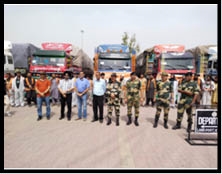The Prime Minister promised to send 40 trucks of wheat to Afghanistan in the 5th batch