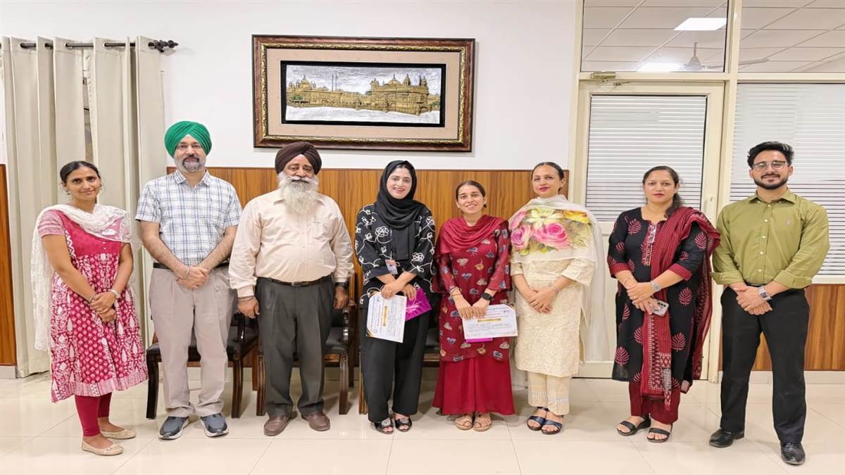 ਗੁਰੂ ਗ੍ਰੰਥ ਸਾਹਿਬ ਯੂਨੀਵਰਸਿਟੀ ਵੱਲੋਂ ਤਕਨੀਕੀ ਹੁਨਰ ਵਿਕਾਸ ਵਰਕਸ਼ਾਪ ਕਰਵਾਈ