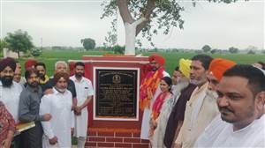 ਐੱਨਐੱਚ-44 ਤੋਂ ਬੰਗਾ-ਫਿਲੌਰ ਰੋਡ ਦਾ ਮੰਤਰੀ ਧਾਲੀਵਾਲ ਨੇ ਰੱਖਿਆ ਨੀਂਹ ਪੱਥਰ