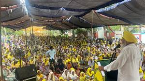 ਕਾਰਪੋਰੇਟ ਕੰਪਨੀਆਂ ਖ਼ਿਲਾਫ਼ ਕਿਸਾਨਾਂ ਦਾ ਕੈਟਲ ਕਾਰਗਿਲ ਫੈਕਟਰੀ ਅੱਗੇ ਧਰਨਾ