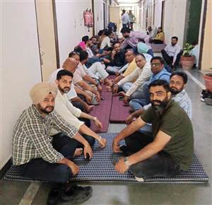 ਪੀਐੱਸਐੱਮਐੱਸਯੂ ਵੱਲੋਂ 4 ਦਿਨਾਂ ਤੋਂ ਹੜਤਾਲ ਜਾਰੀ