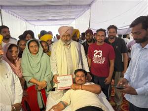 ਆਮ ਆਦਮੀ ਪਾਰਟੀ ਨੇ ਖ਼ੂਨਦਾਨ ਕੈਂਪ ਲਾ ਕੇ ਮਨਾਈ ਸੰਤ ਲੌਂਗੋਵਾਲ ਦੀ ਬਰਸੀ