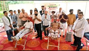 ਥੈਲੇਸੀਮੀਆ ਤੋਂ ਪੀੜਤਾਂ ਲਈ 127 ਯੂਨਿਟ ਖ਼ੂਨ ਦਾਨ