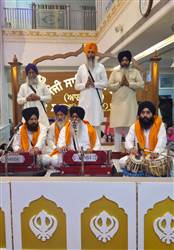 ਗੁਰਦੁਆਰਾ ਮੰਜੀ ਸਾਹਿਬ ਆਲਮਗੀਰ ’ਚ ਹੋਇਆ ਹਫਤਾਵਾਰੀ ਕੀਰਤਨ