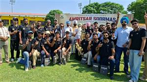 Sher-e-Punjab T20 League ਦਾ ਤੀਜਾ ਸੀਜ਼ਨ ਜਿੱਤ ਕੇ ਗੁਰੂ ਨਗਰੀ ਪੁੱਜੇ ‘ਅੰਮ੍ਰਿਤਸਰ ਸੂਰਮਾਜ਼’