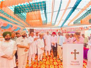 ਚਰਚ ਦੇ ਸਮਾਗਮ ’ਚ ਕਾਕਾ ਰਣਦੀਪ ਸਿੰਘ ਨੇ ਕੀਤੀ ਸ਼ਿਰਕਤ